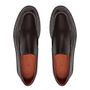 SAPATO MOCASSIM MASCULINO CASUAL EM COURO MARROM 