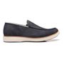 SAPATO MOCASSIM MASCULINO CASUAL EM COURO AZUL