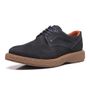 SAPATO DERBY MASCULINO CASUAL EM COURO AZUL