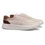 TÊNIS MASCULINO CASUAL EM COURO BRANCO