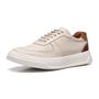 TÊNIS MASCULINO CASUAL EM COURO BRANCO
