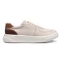 TÊNIS MASCULINO CASUAL EM COURO BRANCO
