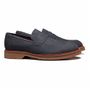 SAPATO GIUSEPPE MASCULINO LOAFER EM COURO MARROM COM CONFORTO