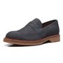 SAPATO GIUSEPPE MASCULINO LOAFER EM COURO MARROM COM CONFORTO