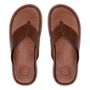 CHINELO MASCULINA EM COURO MARROM