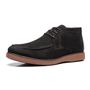 BOTA DERBY MASCULINA CASUAL EM COURO PRETO