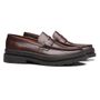 SAPATO LOAFER MASCULINO CASUAL EM COURO MARROM