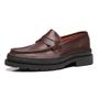 SAPATO LOAFER MASCULINO CASUAL EM COURO MARROM