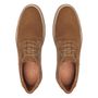 SAPATO DERBY MASCULINO CASUAL EM COURO MARROM