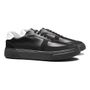 TÊNIS MASCULINO CASUAL EM COURO PRETO
