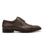 Sapato Derby Masculino Social Em Couro Marrom