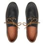 SAPATO DOCKSIDE MASCULINO CASUAL EM COURO AZUL