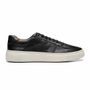 TÊNIS MASCULINO CASUAL EM COURO PRETO