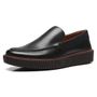 SAPATO MOCASSIM MASCULINO CASUAL EM COURO PRETO