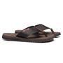 CHINELO MASCULINO CASUAL EM COURO PRETO