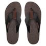 CHINELO MASCULINO CASUAL EM COURO PRETO