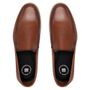 SAPATO MENGONI MOCASSIM MASCULINO CASUAL EM COURO MARROM