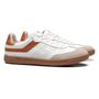 TÊNIS BOCELLI MASCULINO EM COURO BRANCO COM CONFORTO