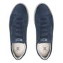 TÊNIS MASCULINO CASUAL EM COURO AZUL COM CONFORTO