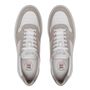 TÊNIS MASCULINO CASUAL EM COURO BRANCO COM CONFORTO