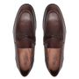 SAPATO LOAFER MASCULINO SOCIAL EM COURO MARROM COM CONFORTO