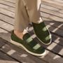 SAPATO VITTORIO MOCASSIM MASCULINO CASUAL EM COURO VERDE
