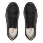 TÊNIS MASCULINO CASUAL EM COURO PRETO COM CONFORTO