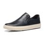 SLIP-ON MASCULINO CASUAL EM COURO AZUL