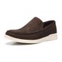 SAPATO MOCASSIM MASCULINO CASUAL EM COURO MARROM 