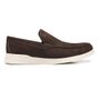 SAPATO MOCASSIM MASCULINO CASUAL EM COURO MARROM 