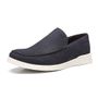 SAPATO MOCASSIM MASCULINO CASUAL EM COURO AZUL
