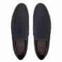 SAPATO MOCASSIM MASCULINO CASUAL EM COURO AZUL
