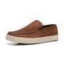 SAPATO MOCASSIM MASCULINO CASUAL EM COURO MARROM 