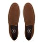 SAPATO MOCASSIM MASCULINO CASUAL EM COURO MARROM 