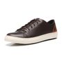 TÊNIS MASCULINO CASUAL EM COURO MARROM
