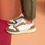 TÊNIS MASCULINO CASUAL EM COURO VERDE