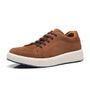 TÊNIS MASCULINO CASUAL EM COURO MARROM