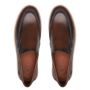 SAPATO MOCASSIM MASCULINO CASUAL EM COURO MARROM