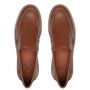 SAPATO MOCASSIM MASCULINO CASUAL EM COURO MARROM