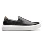 SLIP-ON MASCULINO CASUAL EM COURO PRETO