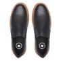 SLIP-ON MASCULINO CASUAL EM COURO AZUL