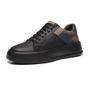 TÊNIS MASCULINO CASUAL EM COURO PRETO