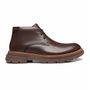BOTA DERBY MASCULINA CASUAL EM COURO MARROM