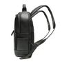 MOCHILA PORTA NOTEBOOK MASCULINA EM COURO PRETO 