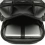 MOCHILA PORTA NOTEBOOK MASCULINA EM COURO PRETO 