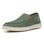 SAPATO ETTORE MOCASSIM MASCULINO CASUAL EM COURO VERDE COM CONFORTO