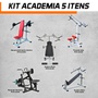 KIT 5 Aparelhos Academia de Musculação
