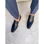 Sapato Loafer Masculino Em Couro Preto