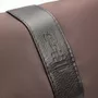Necessaire Masculina em Nylon com Detalhe em Couro Café