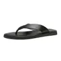 CHINELO MASCULINO CASUAL EM COURO PRETO